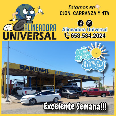 Dirección, horario, teléfono y opiniones de Alineadora Universal en San Luis Río Colorado