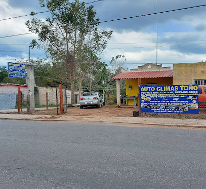 Dirección, horario, teléfono y opiniones de Auto Climas Toño en Calkiní