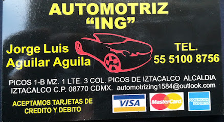 Dirección, horario, teléfono y opiniones de Automotriz Ing en Iztacalco