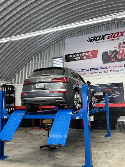 Dirección, horario, teléfono y opiniones de Llantera Box Box - Car Service & Tire Shop en San Bernardino Tlaxcalancingo