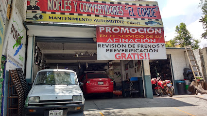 Dirección, horario, teléfono y opiniones de Mofles y Convertidores y Vulcanizadora El Conde en Cuajimalpa de Morelos