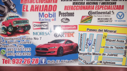 Dirección, horario, teléfono y opiniones de Refaccionaria El Ahijado en Fresnillo