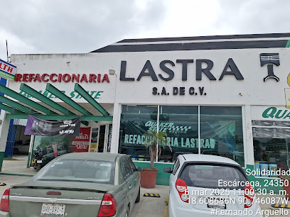 Dirección, horario, teléfono y opiniones de Refaccionaria Lastra (Unidad Esfuerzo y Trabajo) en Escárcega