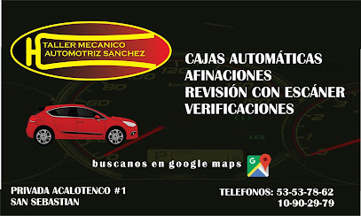 Dirección, horario, teléfono y opiniones de Taller Mecánico Automotriz Sanchez en Azcapotzalco