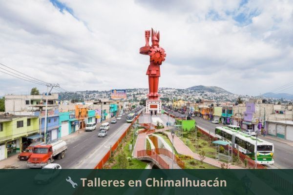 Existe algún taller mecánico cerca de mi ubicación actual ➜ Talleres mecánicos en Chimalhuacán Estado de México