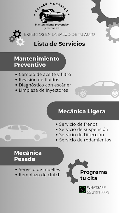 Dirección, horario, teléfono y opiniones de Car's Servigarage en Ixtapaluca