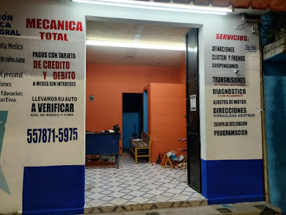 Dirección, horario, teléfono y opiniones de Mecánica Total en Tláhuac