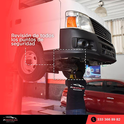 Dirección, horario, teléfono y opiniones de Promeza Servicio Automotriz en Guadalajara